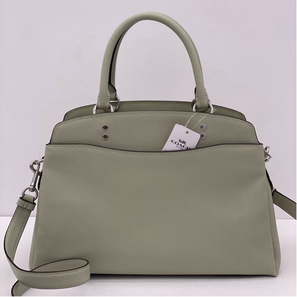 Coach Lillie Carryall satchel bag Crossbody Pale Green - Picture 3 of 16